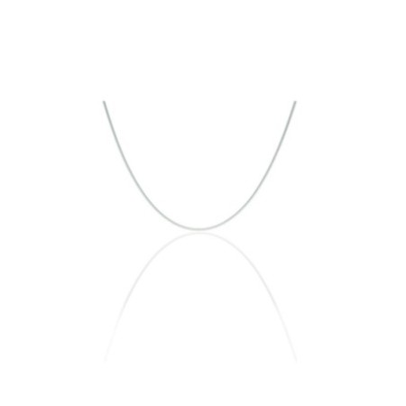 Cadena plata planita bicha 42 CM Reina joyeros