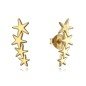 Pendientes Viceroy 5065E100-08 Multi estrellas Plata Chapada Oro Mujer