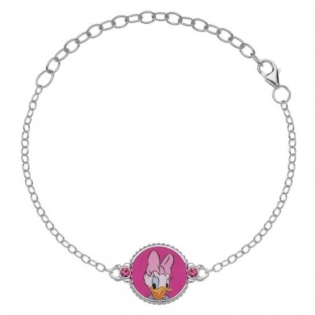 Pulsera Disney BS00021SRPL-5.CS Daisy Esmalte Plata De Ley