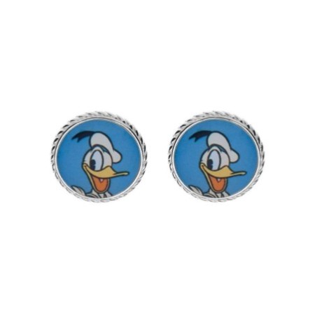 Pendientes Disney Donald esmalte plata de ley