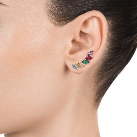Pendientes Viceroy 13081E100-39 Circonitas Colores Plata De Ley Mujer