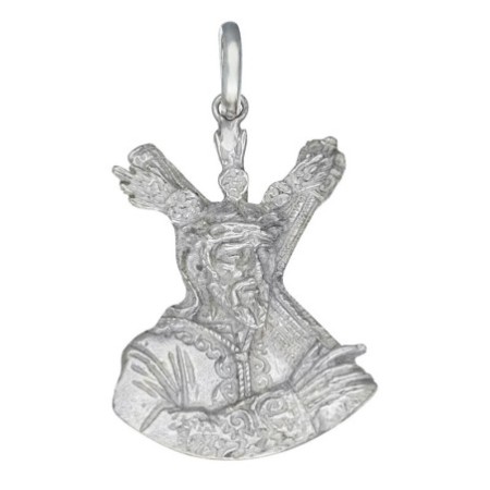 Medalla Ntro Jesús De La Salud ''Cristo De Los Gitanos'' 35 MM plata de ley