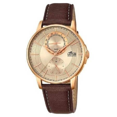 Reloj Lotus Multifunción Hombre Piel