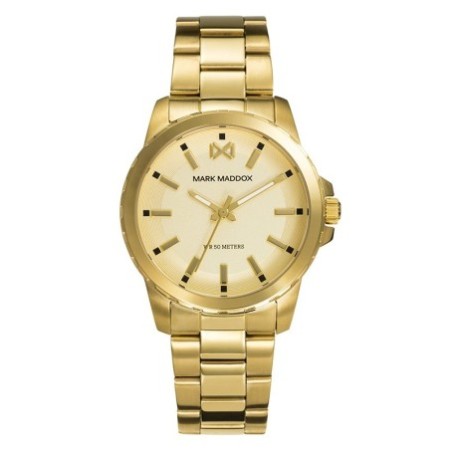 Reloj Mark Maddox mujer acero dorado