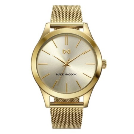 Reloj Mark Maddox mujer acero dorado