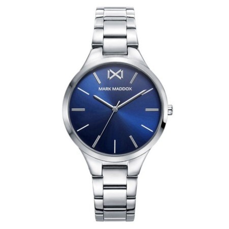 Reloj Mark Maddox mujer acero azul