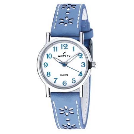 Reloj Nowley Analógico piel azul niña