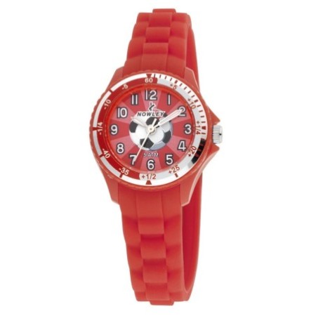 Reloj Nowley Analógico rojo balón niño