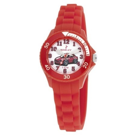 Reloj Nowley Analógico rojo coche niño