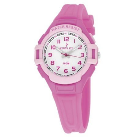 Reloj Nowley Analógico  rosa niña