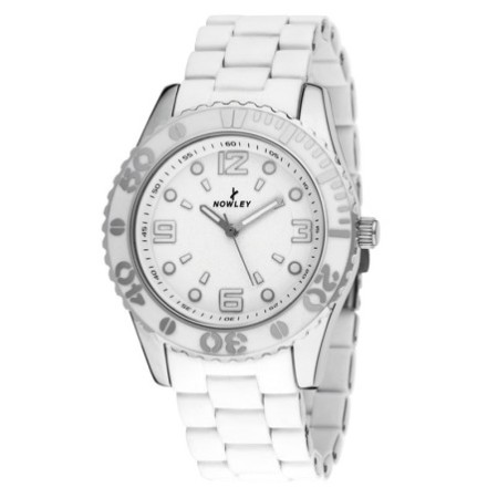 Reloj Nowley Analógico blanco mujer