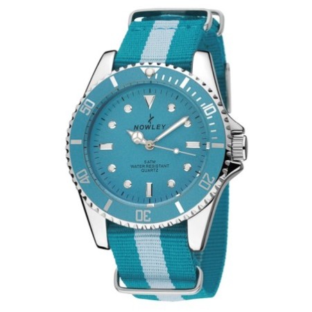 Reloj Nowley Analógico azul naylon