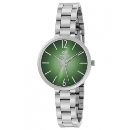 Reloj Analógico Marea B41264/2 Mujer Metalico Esfera Verde