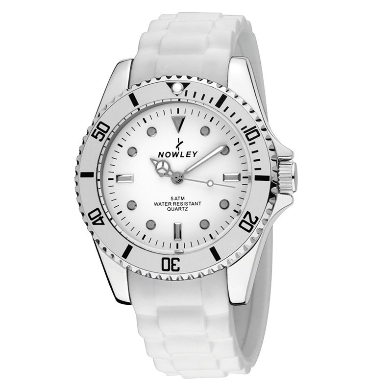 Reloj Nowley analógico blanco mujer