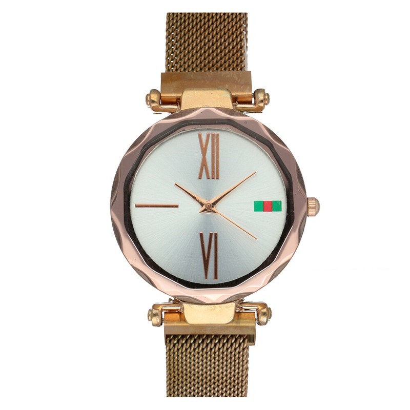 Reloj Skyline Anal gico Bronce Malla Mujer