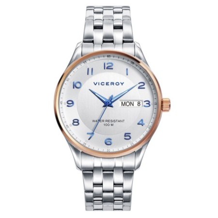 Reloj Analógico Viceroy 401147-05 Acero Plateado Mujer