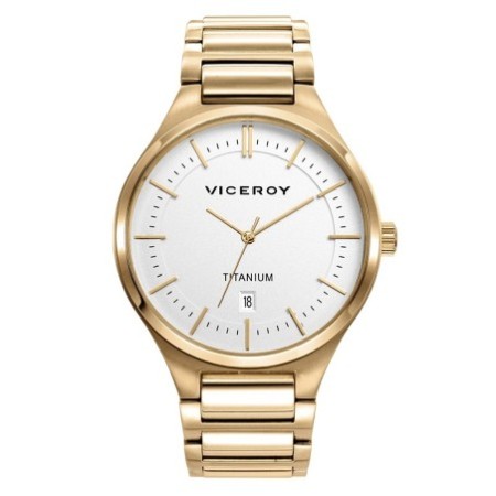 Reloj Analógico Viceroy 471237-07 Acero Dorado Hombre