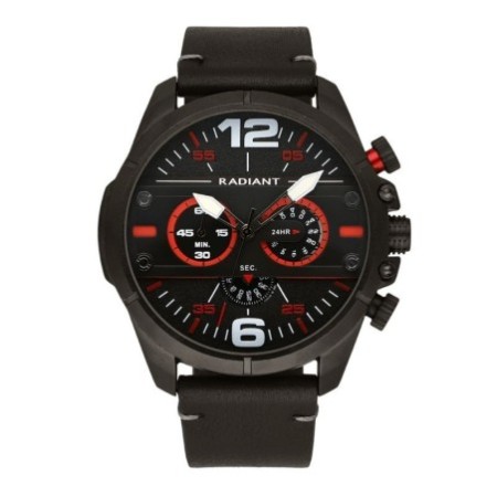 Reloj Radiant RA550704 Black Dial Leather