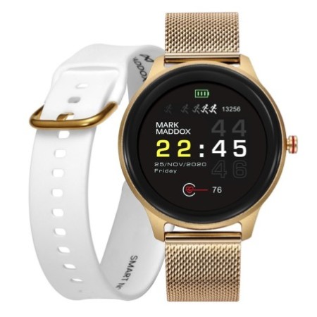 Reloj Mark Maddox smartwatch malla + correa extra mujer