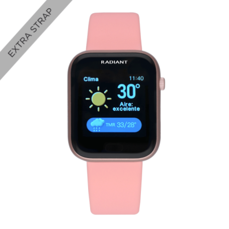 Reloj Radiant Smartwatch RAS10103 Manhattan Rose Gold