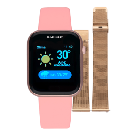 Reloj Radiant Smartwatch RAS10103 Manhattan Rose Gold