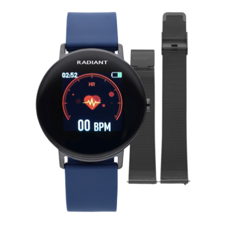 Reloj Radiant Smartwatch RAS20202 Wall Street Black Blue