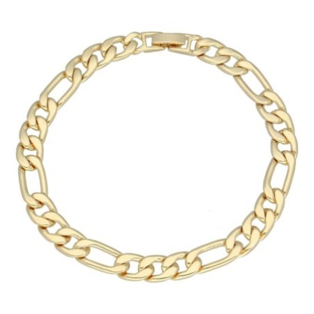 Pulsera 3x1 chapada en oro (1 micra)