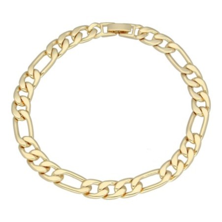 Pulsera 3x1 chapada en oro (1 micra)