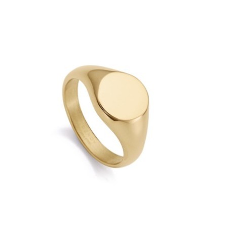 Anillo Viceroy 75335A01412 Dorado Sello Mujer