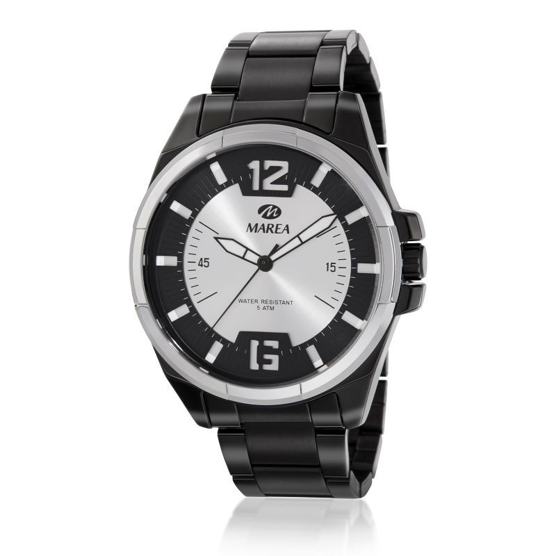 Reloj Analógico Marea B54212/5 Hombre Negro
