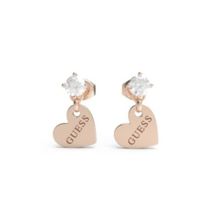 Pendientes JUBE01083JWRGT-U Heart to Heart Rosado Mujer