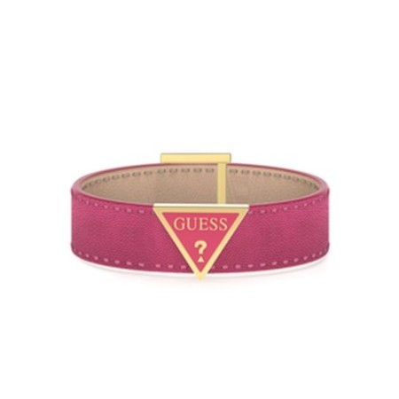 Pulsera Guess JUBB01495JWYGFCT-U Iconic Leather Mujer