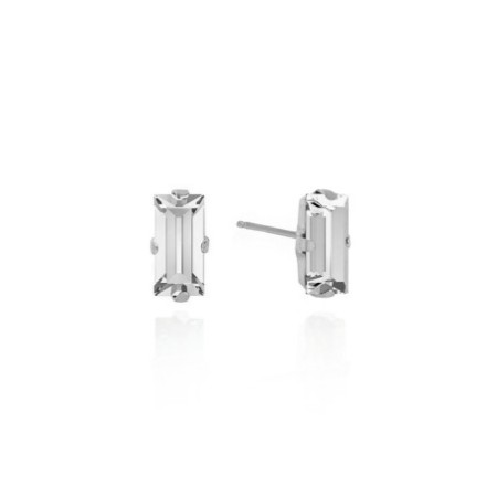 Pendientes macedonia crystal plata de ley Victoria Cruz