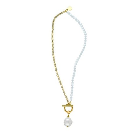 Collar perlas chapado Perlas de Mallorca