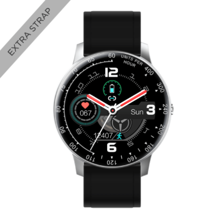 Reloj Radiant Smartwatch RAS20402 Times Square Silver Black