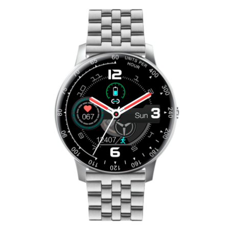 Reloj Radiant Smartwatch RAS20402 Times Square Silver Black