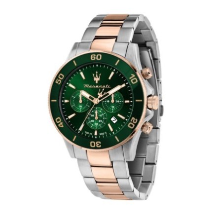 Reloj Maserati R8873600004 Competizione Green Dial