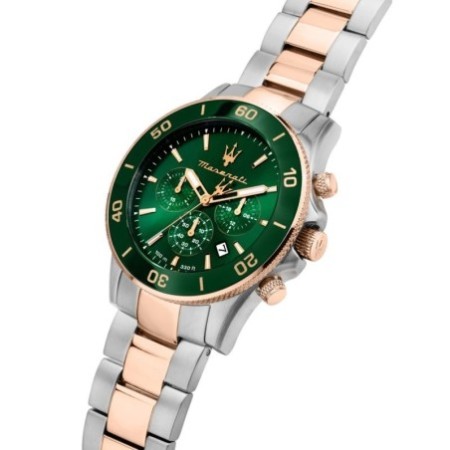 Reloj Maserati R8873600004 Competizione Green Dial