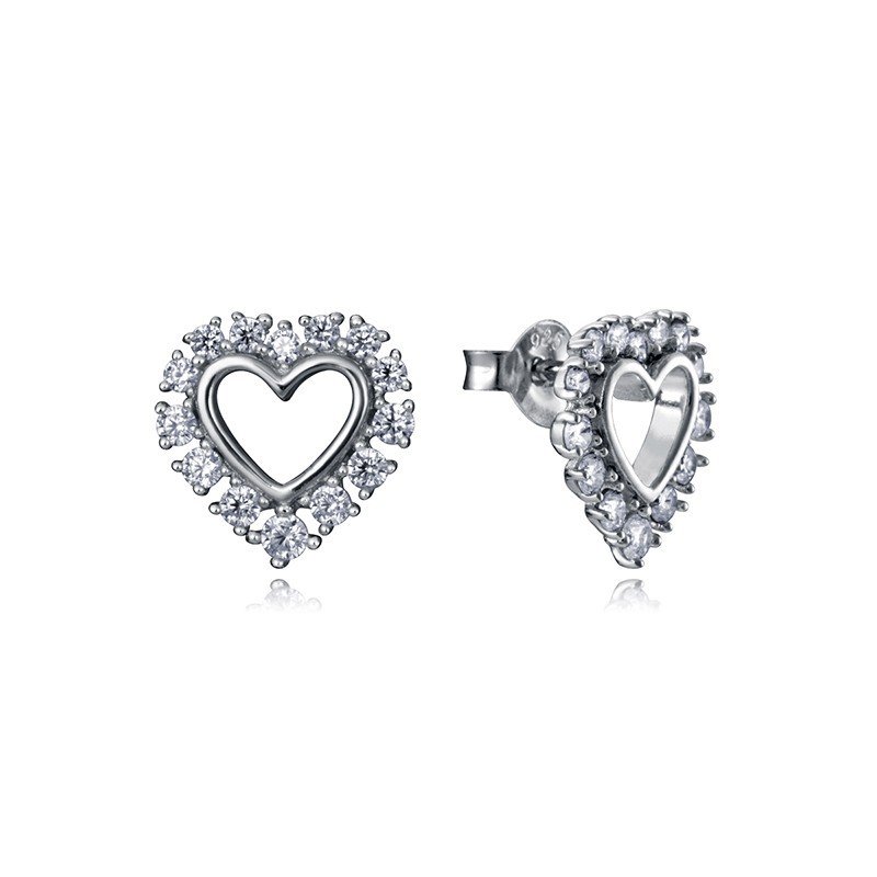 Pendientes Viceroy 7118E000-38 Corazon Plata de ley Circonitas Mujer Pendientes Viceroy 7118E000-38 Corazon Plata de ley Circonitas Mujer
