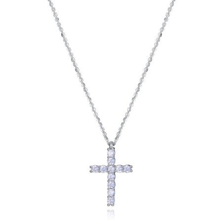 Collar Viceroy 13189C000-30 Cruz Plata De Ley Mujer