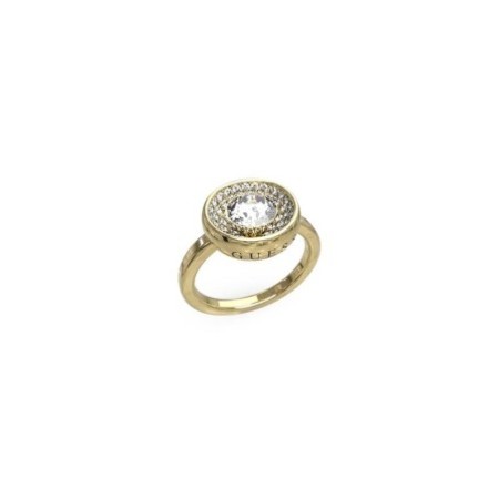 Anillo Guess JUBR03397JWYG56 Unique Solitaire Mujer