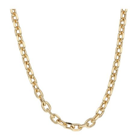 Cadena Bilbao 60 CM Oro 18 K