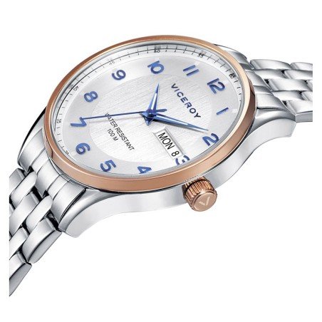 Reloj Analógico Viceroy 401147-05 Acero Plateado Hombre