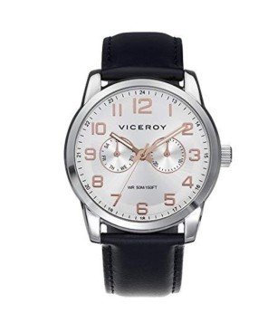 Reloj Analógico Viceroy 40401-05 Piel Negro Hombre