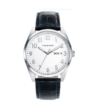Reloj Analógico Viceroy 46673-05 Piel Negro Hombre