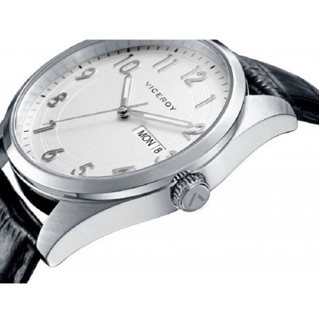 Reloj Analógico Viceroy 46673-05 Piel Negro Hombre