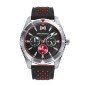 Reloj MARK MADDOX Mission Hombre - Cronógrafo Brazalete Silicona y Esfera Bicolor Negro/Rojo - Caja Acero | 10 ATM | HC0120-57