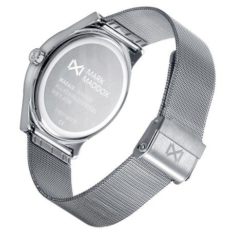 Reloj Mark Maddox HM0120-17 analógico hombre acero gris