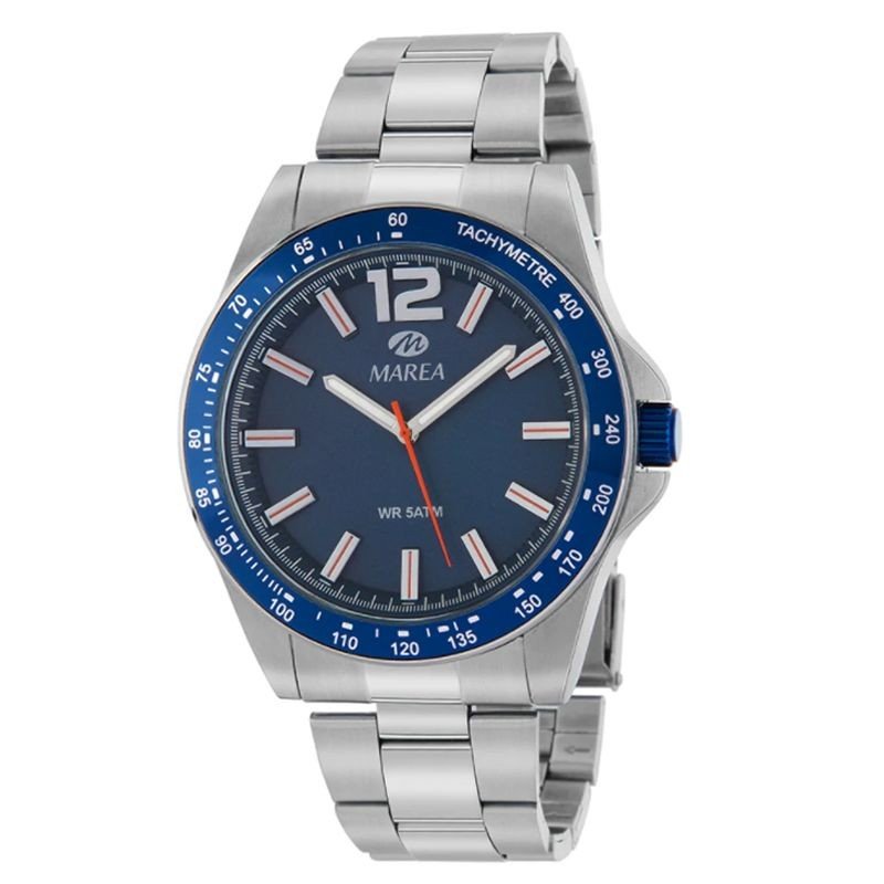 Reloj Marea B35345/4 Hombre Acero Esfera Azul Reloj Marea B35345/4 Hombre Acero Esfera Azul