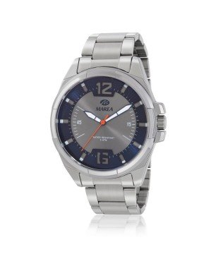 Reloj Analógico Marea B54212-2 Hombre Acero Plateado
